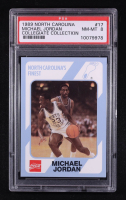 Michael Jordan 1989-90 North Carolina Collegiate Collection #17 (PSA 8) at PristineAuction.com