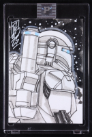 Republic Commando | Star Wars | Original Art Sketch Card by Tom Hodges (1/1 Original Art) at PristineAuction.com
