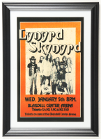 "Lynyrd Skynyrd" Blaisdell Center Arena Concert Custom Framed Poster at PristineAuction.com