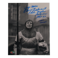 Chuck Bednarik Signed Eagles 8x10 Photo with Multiple Inscriptions (PSA) at PristineAuction.com