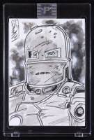Iron Man | Marvel | Original Art Sketch Card by Tom Hodges (1/1 Original Art) at PristineAuction.com