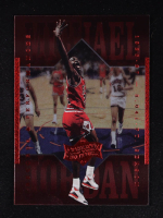 Michael Jordan 1999 Upper Deck Michael Jordan Athlete of the Century #77 / 1986-87 3,041 Point Season at PristineAuction.com