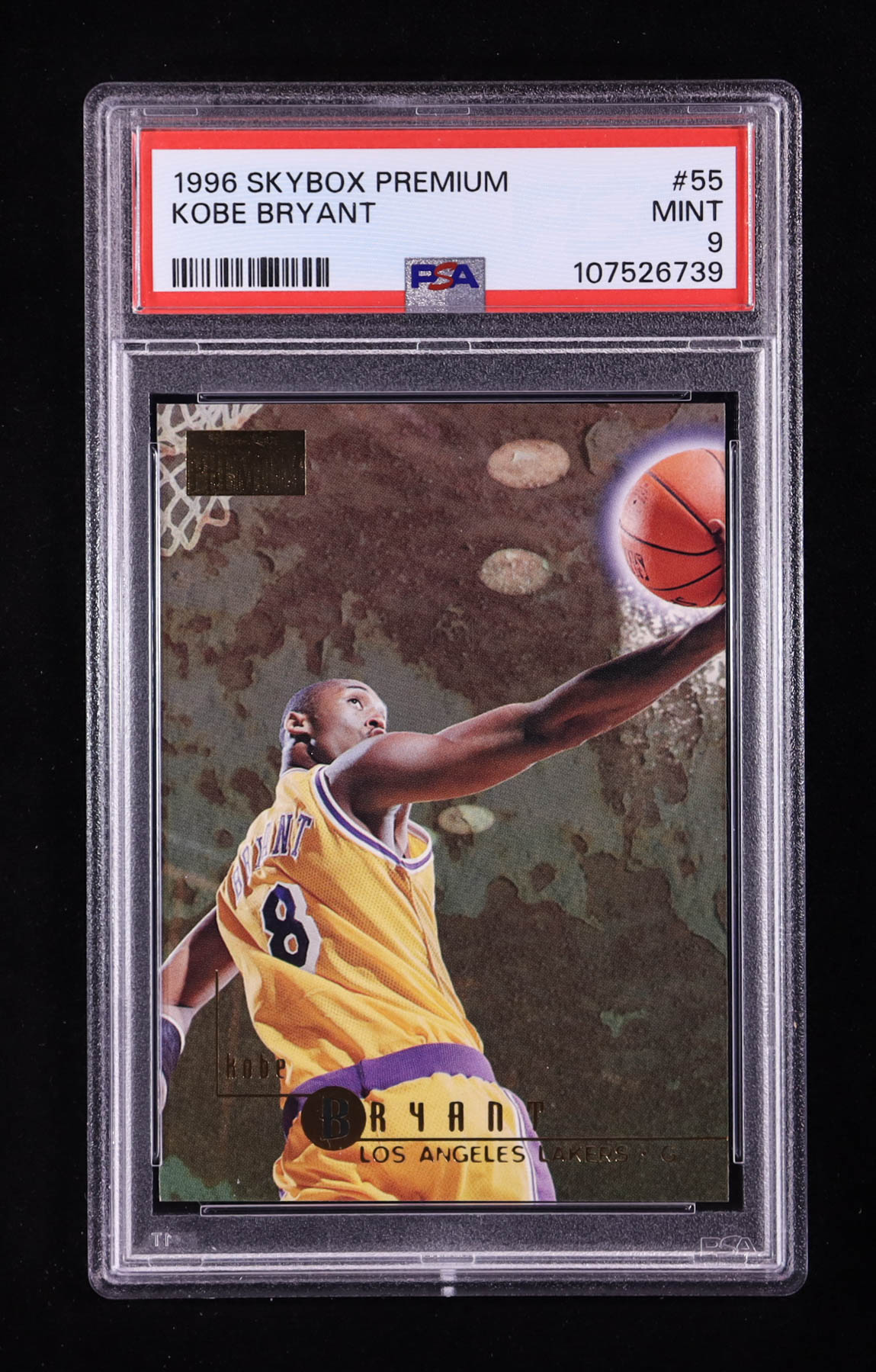 Kobe Bryant 1996-97 SkyBox Premium #55 RC (PSA 9) | Pristine Auction