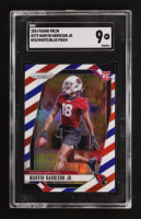 Marvin Harrison Jr. 2024 Panini Prizm Red/White/Blue Prizm #375 RC (SGC 9) at PristineAuction.com