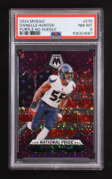 Danielle Hunter 2024 Panini Mosaic Purple No Huddle National Pride #270 #23/50 (PSA 8) at PristineAuction.com