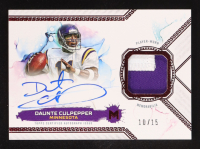 Daunte Culpepper 2023 Topps Motif Retired Relic Autographs #MRRDC #10/15 at PristineAuction.com