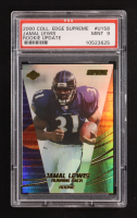 Jamal Lewis 2000 Collector's Edge Supreme Rookie Update #U158 RC (PSA 9) at PristineAuction.com