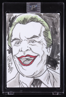 Joker | DC | Original Art Sketch Card by Tom Hodges (1/1 Original Art) at PristineAuction.com