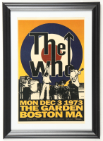 "The Who" The Garden Concert Custom Framed Poster at PristineAuction.com