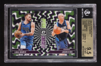 Jason Kidd / Luka Doncic 2024-25 Donruss Optic Optical Illusions #1 (BGS 9.5) at PristineAuction.com