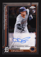 Dillon Dingler 2025 Topps Chrome Logofractor Rookie Autographs #RADD RC at PristineAuction.com