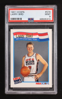 Larry Bird 1991 NBA Hoops #576 (PSA 9) at PristineAuction.com