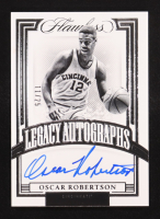 Oscar Robertson 2022-23 Panini Flawless Collegiate Legacy Autographs #15 #11/25 at PristineAuction.com