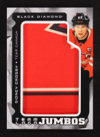 Sidney Crosby 2025-26 Black Diamond Team Logo Jumbo Patch Puzzle #TLSC at PristineAuction.com