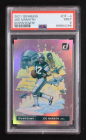 Joe Namath 2021 Donruss Downtown #4 (PSA 9) at PristineAuction.com