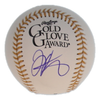 Joey Votto Signed Gold Glove Award Baseball (JSA) at PristineAuction.com