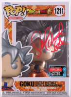 Sean Schemmel Signed "Dragon Ball Super" Goku (Ultra Instinct With Kamehameha) #1211 Funko Pop! Vinyl Figure Inscribed "Goku" (PSA) at PristineAuction.com