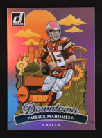 Patrick Mahomes II 2025 Donruss Downtown #8 at PristineAuction.com