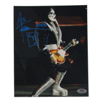 Ace Frehley Signed 8x10 Photo with Hand-Drawn Sketch Inscribed "'2000" (PSA) at PristineAuction.com