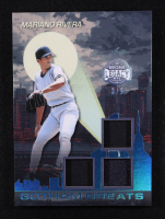 Mariano Rivera 2025 Leaf A Bronx Legacy Gotham Greats Memorabilia Spectrum Platinum Holofoil #GG19 #3/9 at PristineAuction.com