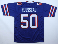 Gregory Rousseau Signed Jersey (Beckett) at PristineAuction.com