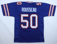 Gregory Rousseau Signed Jersey (Beckett) at PristineAuction.com
