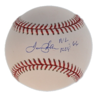 Tommy Helms Signed OML Baseball Inscribed "NL ROY 66" (TriStar) at PristineAuction.com
