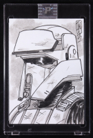Stormtrooper | Star Wars | Original Art Sketch Card by Tom Hodges (1/1 Original Art) at PristineAuction.com