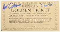Peter Ostrum Signed "Willy Wonka & the Chocolate Factory" Golden Ticket Inscribed "Charlie" (Beckett) at PristineAuction.com