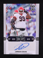 Jordan Davis 2022 Leaf Draft and Prospects Autographs #BAJD3 RC at PristineAuction.com