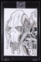 General Grievous | Star Wars | Original Art Sketch Card by Tom Hodges (1/1 Original Art) at PristineAuction.com