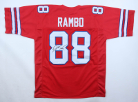 Dawson Knox Signed "Rambo" Jersey (JSA) at PristineAuction.com