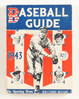1943 Vintage "The Sporting News" Baseball Guide at PristineAuction.com