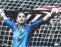 Hope Solo Signed Team USA 11x14 Photo (JSA) at PristineAuction.com