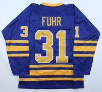 Grant Fuhr Signed Jersey Inscribed "HOF 03" (Beckett) at PristineAuction.com