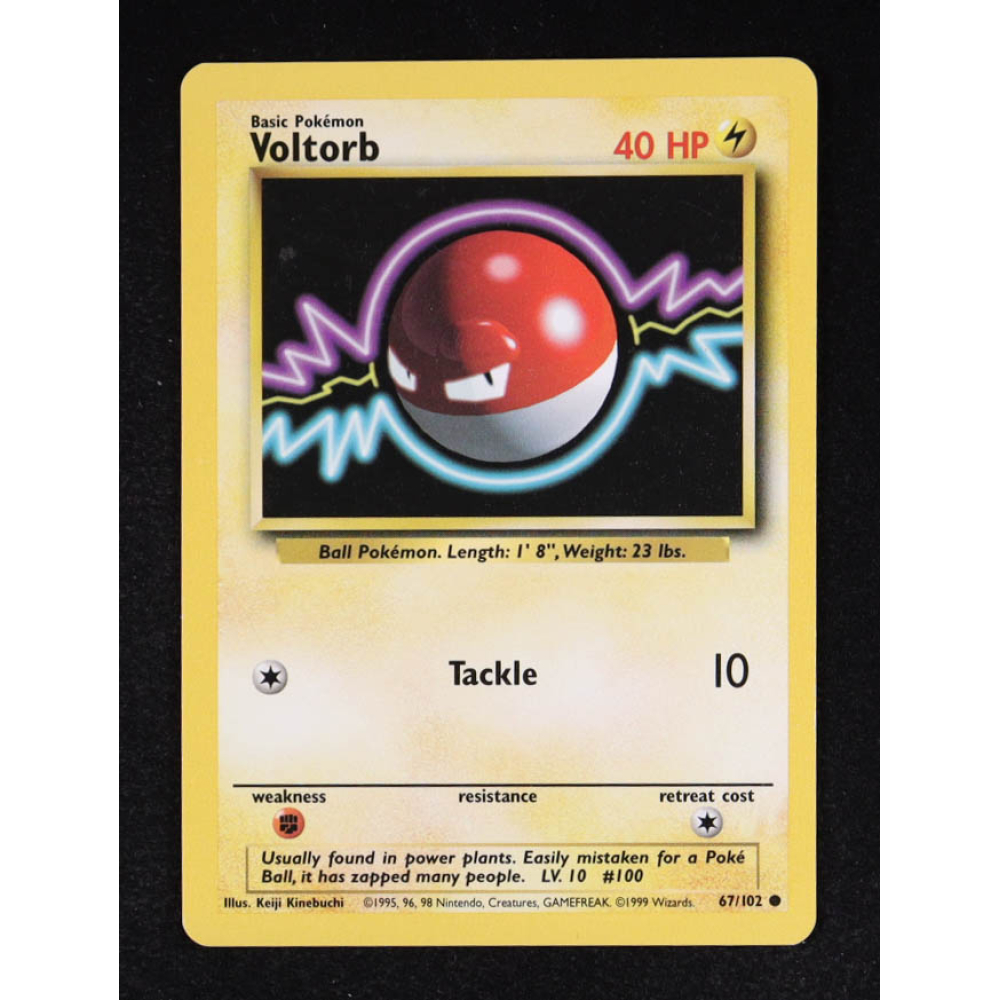 Voltorb 1999 Pokemon Base #67 at PristineAuction.com