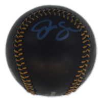 Jac Caglianone Signed OML Black Leather Baseball (JSA) at PristineAuction.com