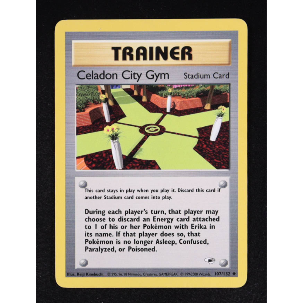 Celadon City Gym 2000 Pokemon Gym Heroes #107 at PristineAuction.com
