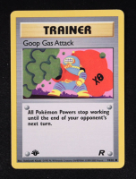 Goop Gas Attack 2000 Pokemon Base Team Rocket 1st Edition #78 at PristineAuction.com