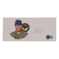 James L. Hobson Jr. Signed 3x7.5 Cut with Portrait (Beckett) at PristineAuction.com