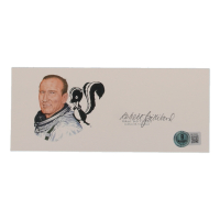 Robert "Bob" Gilliland Signed 2.75x7.5 Cut with Portrait (Beckett) at PristineAuction.com