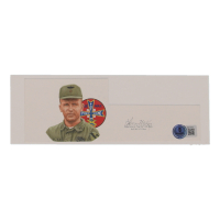 Lawrence "Larry" McKay Signed 3x8.5 Cut with Portrait (Beckett) at PristineAuction.com