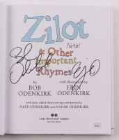 Bob Odenkirk & Erin Odenkirk Signed "Zilot & Other Important Rhymes" Hardcover Book (JSA) at PristineAuction.com