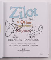 Bob Odenkirk & Erin Odenkirk Signed "Zilot & Other Important Rhymes" Hardcover Book (JSA) at PristineAuction.com