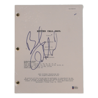 Bob Odenkirk Signed "Better Call Saul" TV Show Episode Script (Beckett) at PristineAuction.com