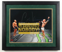 Conor McGregor Signed UFC Custom Framed Photo (Fanatics) at PristineAuction.com