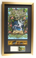 Disneyland "Jungle Cruise" Custom Framed Poster Print Display With Vintage Souvenir Photo Portfolio & Vintage Figurines at PristineAuction.com