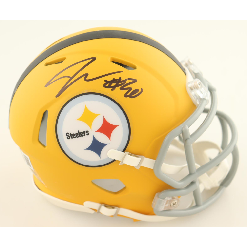 Jaylen Warren Signed Steelers Speed Mini Helmet (Beckett) at PristineAuction.com