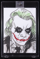 Joker | DC | Original Art Sketch Card by Tom Hodges (1/1 Original Art) at PristineAuction.com