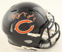 Brian Urlacher Signed Bears Speed Mini Helmet Inscribed "HOF 18" (Beckett) at PristineAuction.com